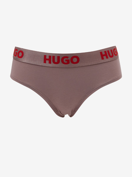 HUGO Starorožnate ženske hlačke HUGO