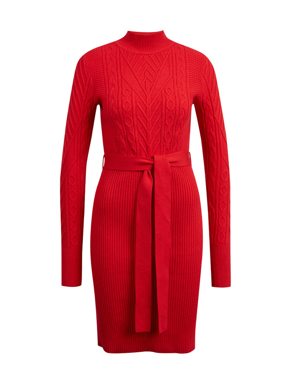 Orsay Rdeča ženska pulover obleka ORSAY