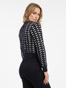 Orsay Črno-bela ženska vzorčasta jopica ORSAY