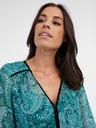 Orsay Turkizna ženska vzorčasta bluza ORSAY
