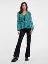 Orsay Turkizna ženska vzorčasta bluza ORSAY