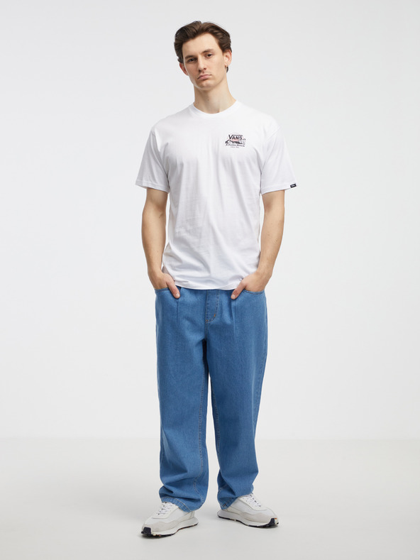 Vans Bela moška majica VANS Positive Attitude