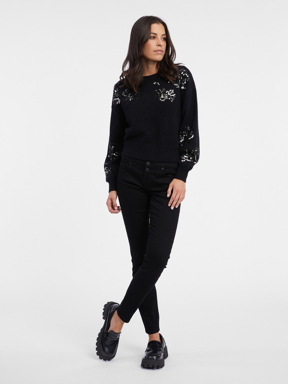Orsay Črn ženski pulover ORSAY