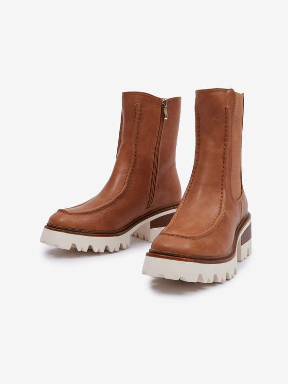 Orsay Rjavi ženski zimski škornji ORSAY