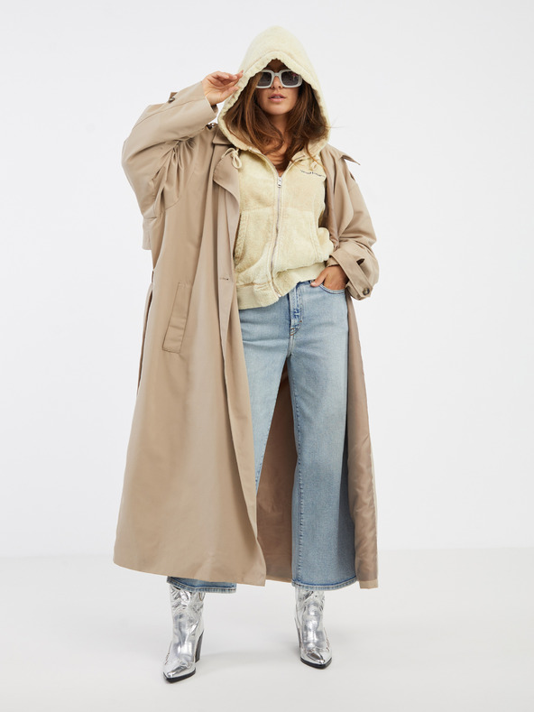 Diesel Diesel svetlo modre ženske kavbojke z razširjenim krojenjem