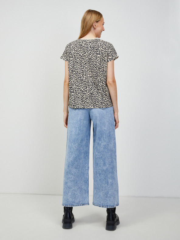 Orsay Bež majica z živalskim vzorcem ORSAY