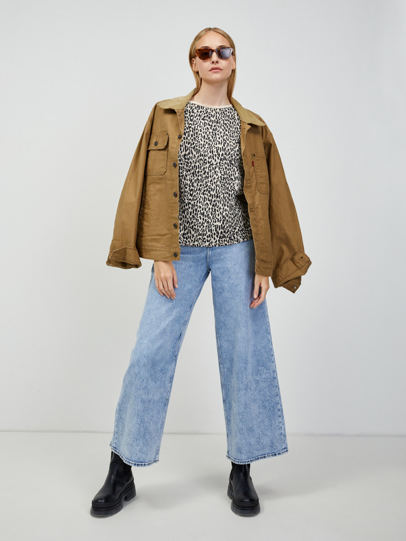 Orsay Bež majica z živalskim vzorcem ORSAY