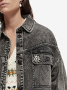 Scotch & Soda Črna ženska jakna iz džinsa Scotch & Soda