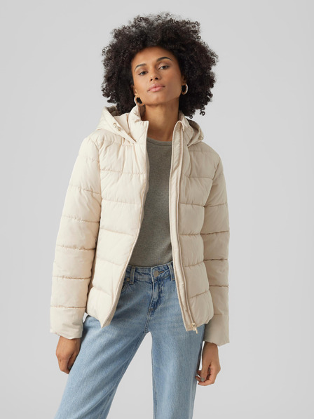 Vero Moda VERO MODA Jessiemie Cream Ženska zimska prešita jakna