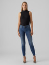 Vero Moda Modre ženske kavbojke z oprijetim krojenjem by VERO MODA Robyn