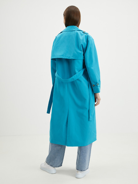Vero Moda Modri ženski plašč VERO MODA Chloe