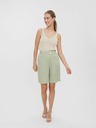 Vero Moda Svetlo zelene kratke hlače VERO MODA Josie