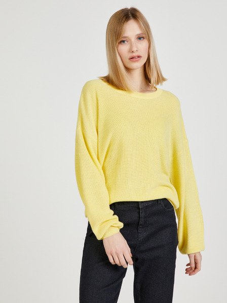 Vero Moda Rumena VERO MODA New Lexsun Pulover