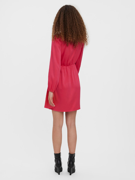 Vero Moda Temno roza kratka obleka VERO MODA Kleo