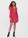 Vero Moda Temno roza kratka obleka VERO MODA Kleo