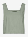 Vero Moda Svetlo zelena ohlapna krojena majica VERO MODA Josie