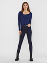 Vero Moda Modra asimetrična majica VERO MODA Panda