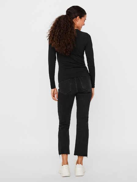 Vero Moda Črna majica VERO MODA-Panda