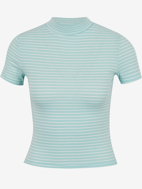 TALLY WEiJL Svetlomodra črtasta majica TALLY WEiJL