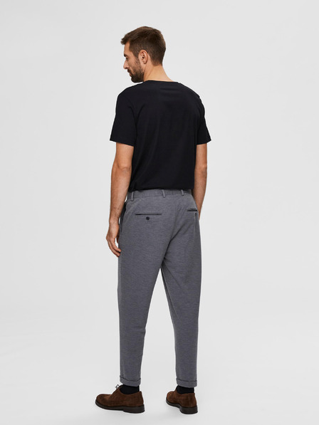 SELECTED Sive oprijete hlače Selected Homme-Jim
