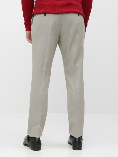 SELECTED Bež hlače za obleko Selected Homme Maze Saint