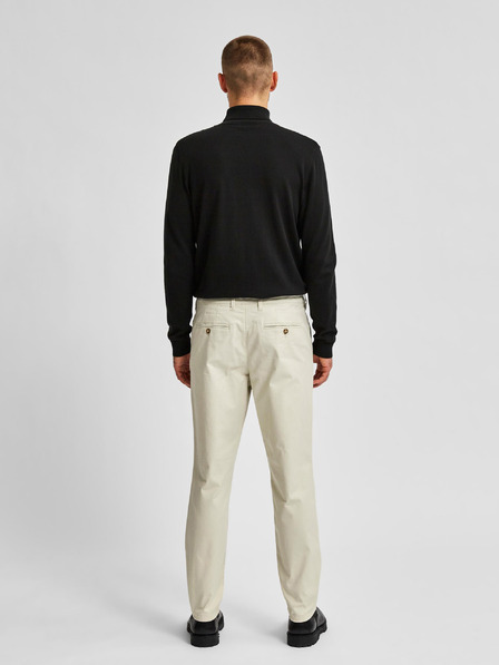 SELECTED Krem hlače chino Selected Homme Miles