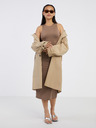 Vero Moda VERO MODA Bianca rjava ženska obleka