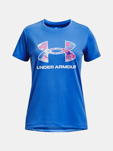 Under Armour Dekliška majica Under Armour UA Tech Print BL SSC-BLU