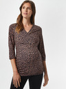Dorothy Perkins Maternity Rjava majica z vzorcem za nosečnice Dorothy Perkins Materinstvo