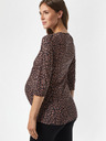 Dorothy Perkins Maternity Rjava majica z vzorcem za nosečnice Dorothy Perkins Materinstvo