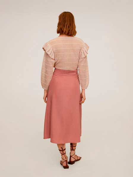 Mango Roza midi krilo Mango Domenica