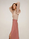 Mango Roza midi krilo Mango Domenica