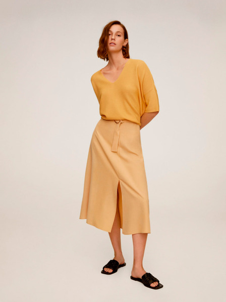 Mango Rumeno midi krilo Mango Domenica
