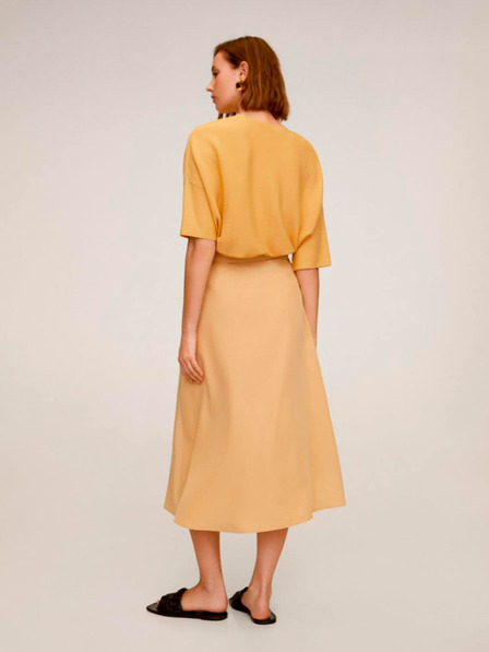 Mango Rumeno midi krilo Mango Domenica