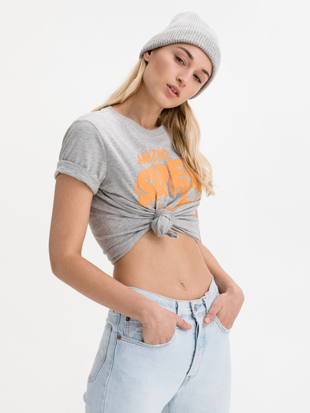 SuperDry Grafična majica z motivom delovnih oblačil SuperDry