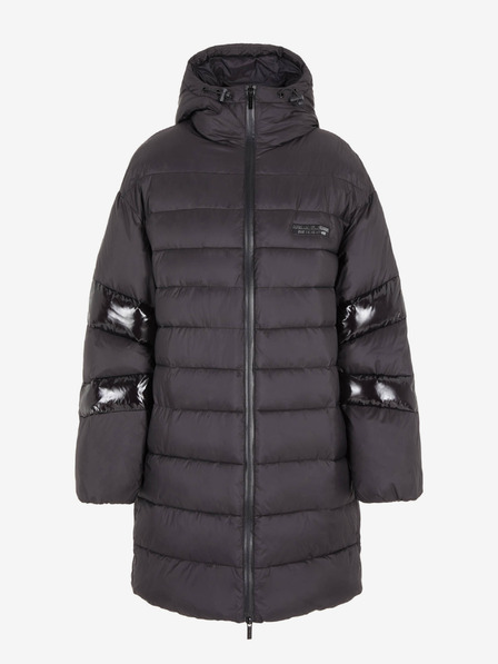 Armani Exchange Črna ženska obleka Armani Exchange