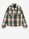 Scotch & Soda Zelena Scotch & Soda ženska karirasta lahka jakna z mešanico volne