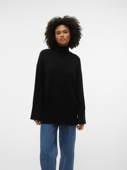Vero Moda Črna ženska jopa VERO MODA Goldneedle