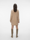 Vero Moda Bež ženske VERO MODA Goldneedle Sweater Dress