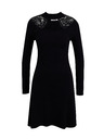 Orsay Črna ženska pletena obleka ORSAY