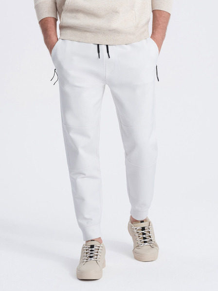 Ombre Clothing Bela moška osnovna športna obleka Ombre Clothing