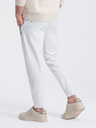 Ombre Clothing Bela moška osnovna športna obleka Ombre Clothing