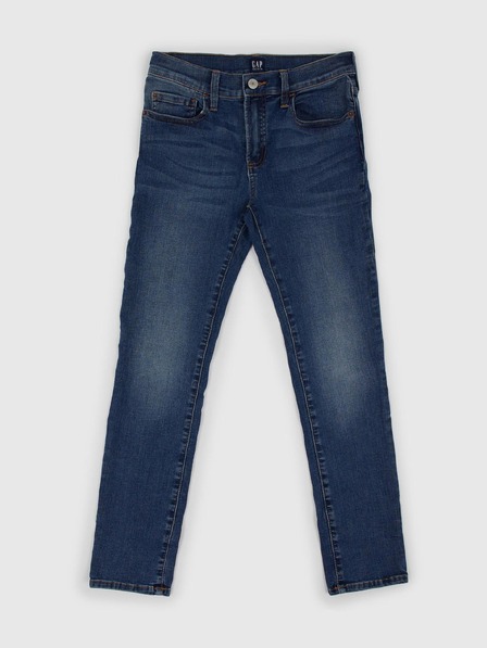 GAP Otroške skinny džins srednje modre barve GAP