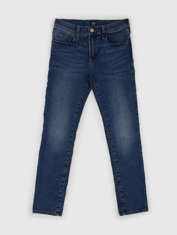 GAP Otroške skinny džins srednje modre barve GAP