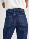 Pepe Jeans Modre ženske kavbojke Pepe Jeans Robyn Stripe Jeans