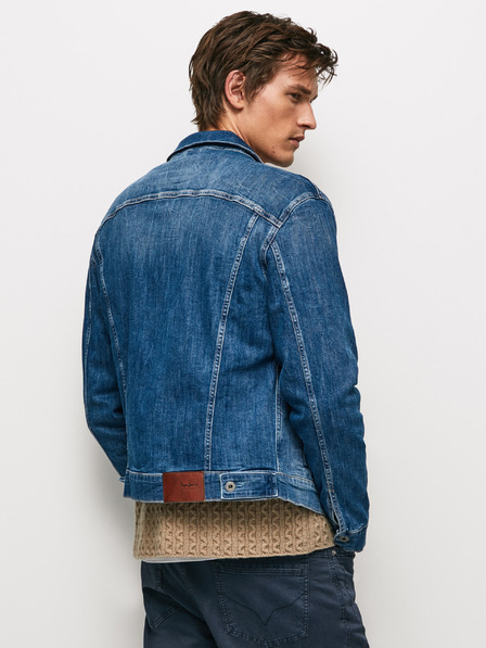 Pepe Jeans Modra moška jeans jakna Pepe Jeans Pinner