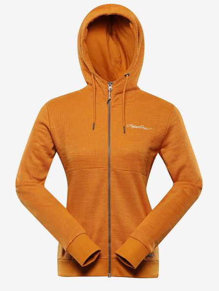 ALPINE PRO Oranžna ženska majica ALPINE PRO Cooca