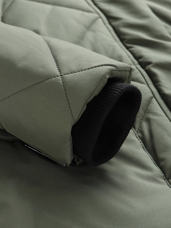 ALPINE PRO Zelena ženska prešita jopa ALPINE PRO Gosbera