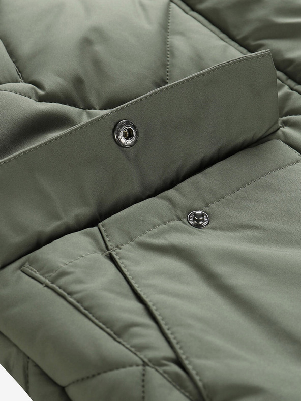 ALPINE PRO Zelena ženska prešita jopa ALPINE PRO Gosbera