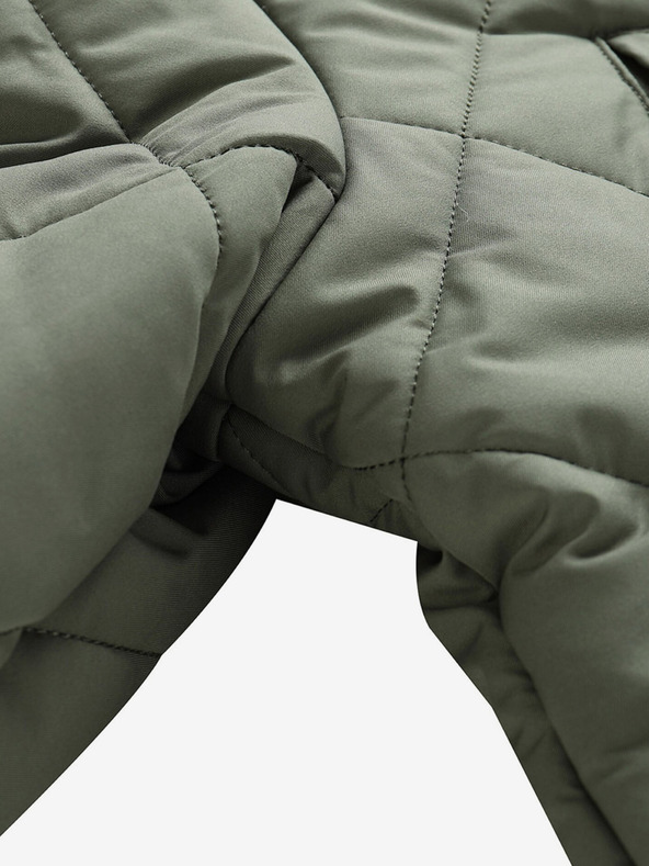 ALPINE PRO Zelena ženska prešita jopa ALPINE PRO Gosbera